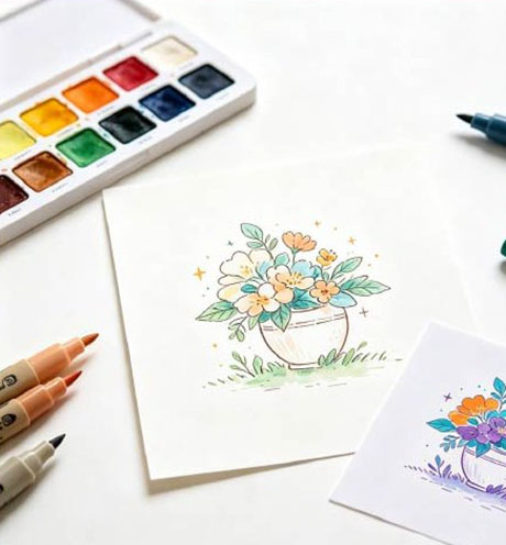Hand illustrations