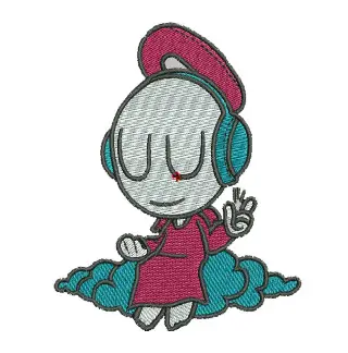 Original photo for embroidery digitizing