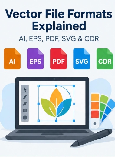 Vector File Formats Explained: AI, EPS, PDF, SVG & CDR